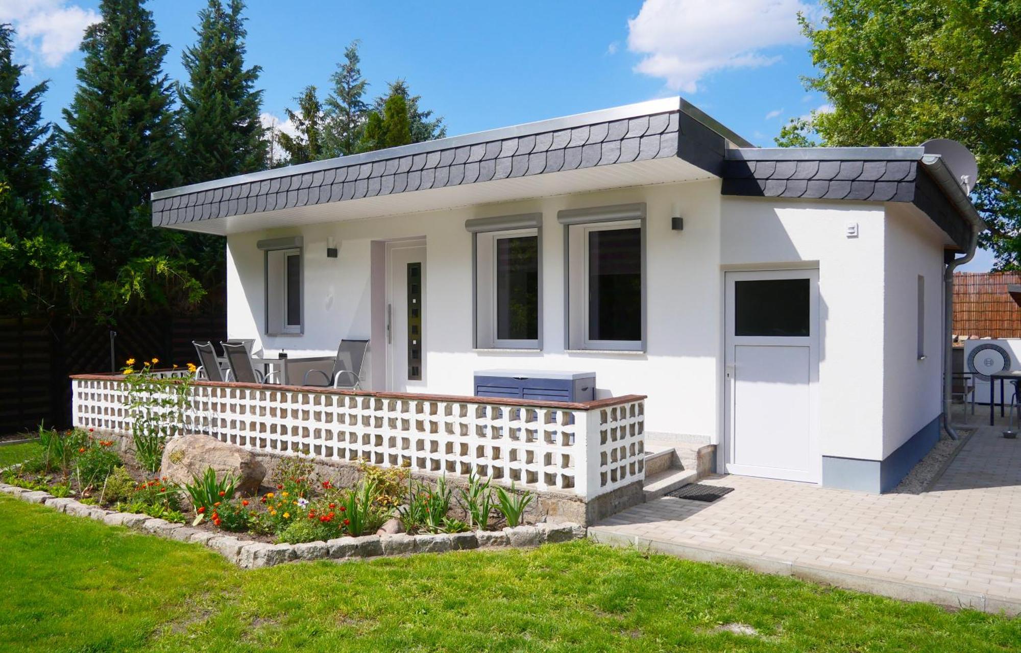Haus Kleiner Findling Im Lausitzer Seenland Tätzschwitz Exteriör bild