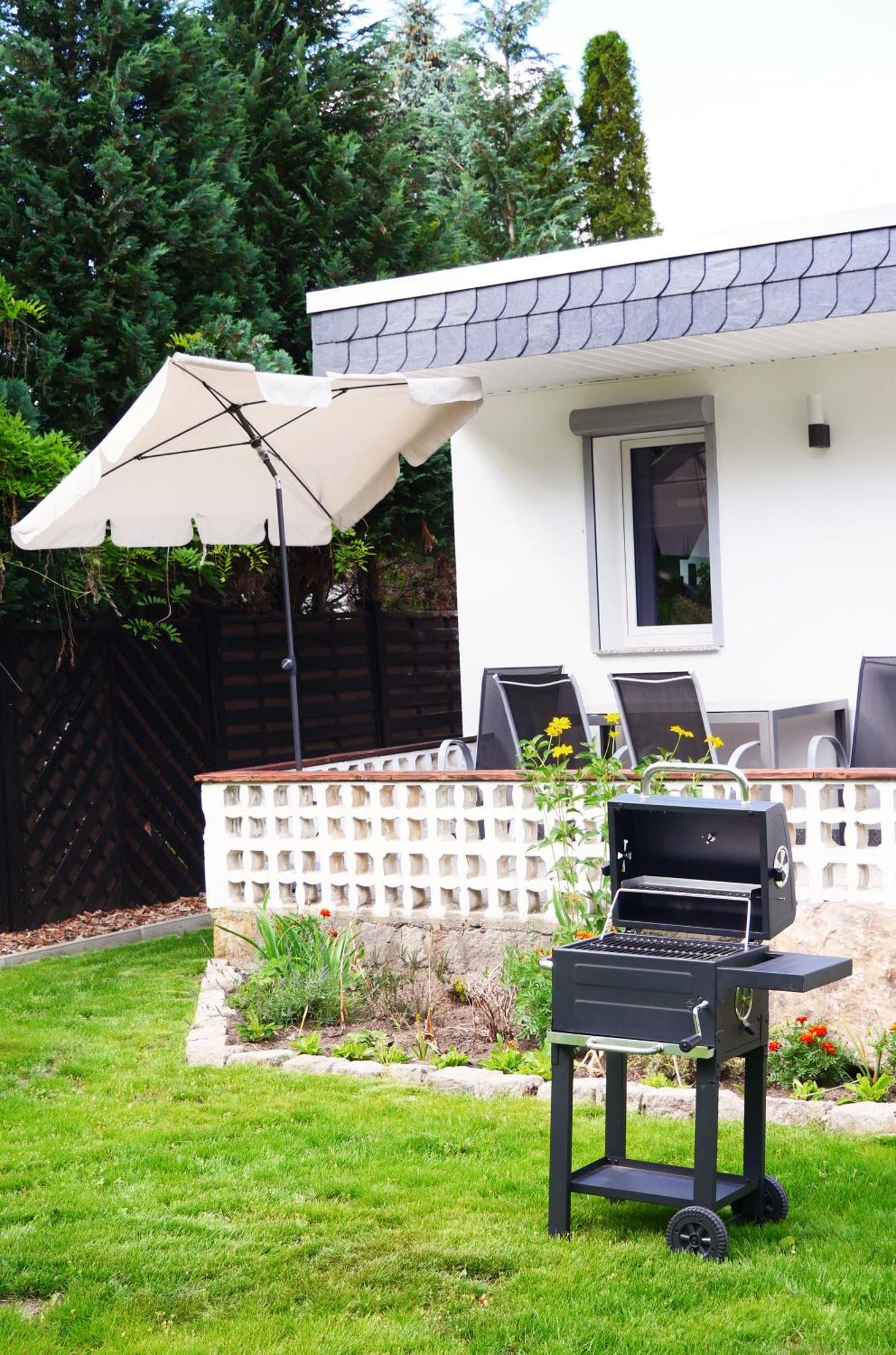 Haus Kleiner Findling Im Lausitzer Seenland Tätzschwitz Exteriör bild